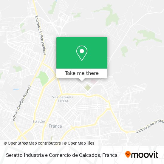 Seratto Industria e Comercio de Calcados map