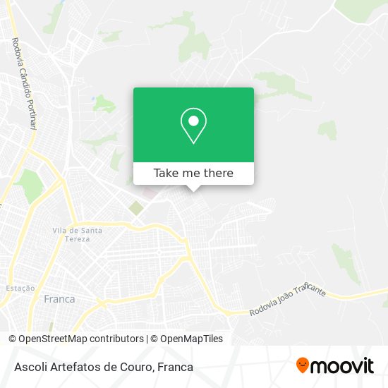 Ascoli Artefatos de Couro map