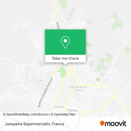 Junqueira Supermercado map