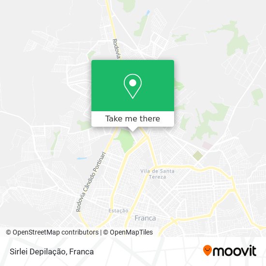 Sirlei Depilação map