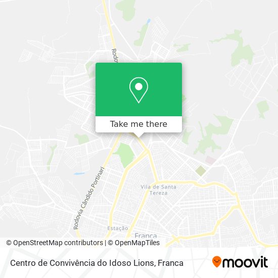 Centro de Convivência do Idoso Lions map