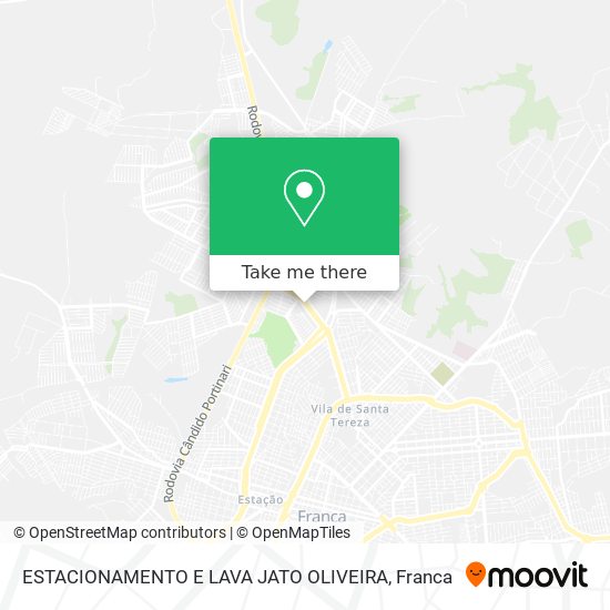 ESTACIONAMENTO E LAVA JATO OLIVEIRA map