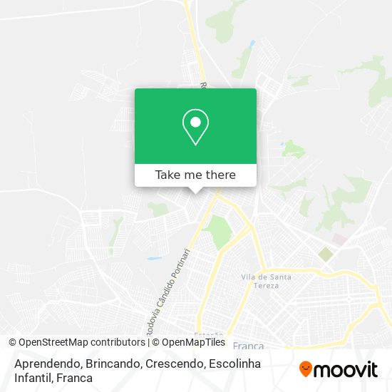 Aprendendo, Brincando, Crescendo, Escolinha Infantil map
