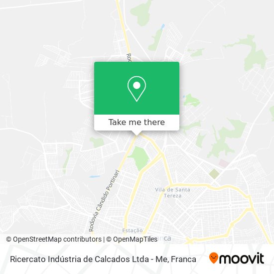 Ricercato Indústria de Calcados Ltda - Me map