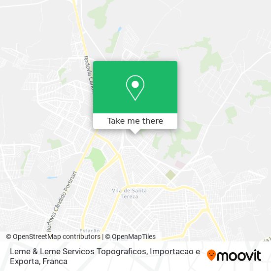 Leme & Leme Servicos Topograficos, Importacao e Exporta map