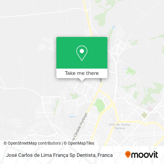 José Carlos de Lima França Sp Dentista map