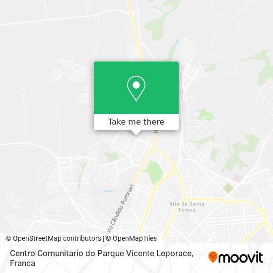 Centro Comunitario do Parque Vicente Leporace map