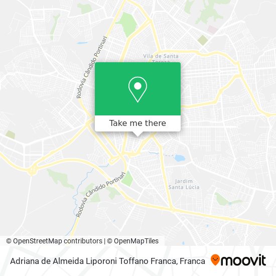 Adriana de Almeida Liporoni Toffano Franca map