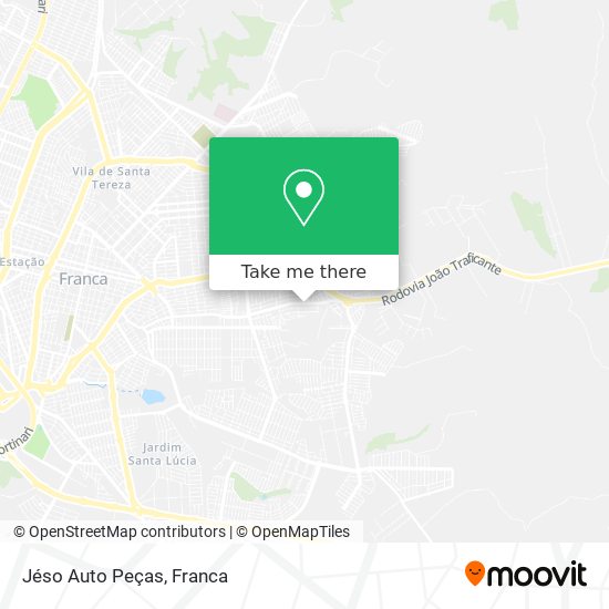 Jéso Auto Peças map