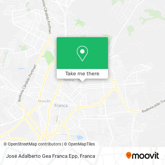 José Adalberto Gea Franca Epp map