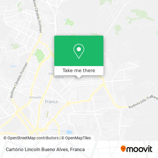 Cartório Lincoln Bueno Alves map