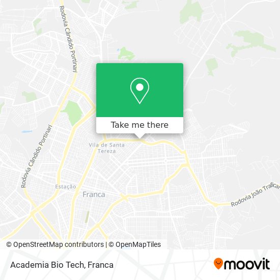 Mapa Academia Bio Tech