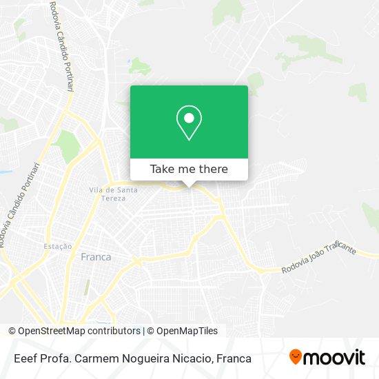 Eeef Profa. Carmem Nogueira Nicacio map