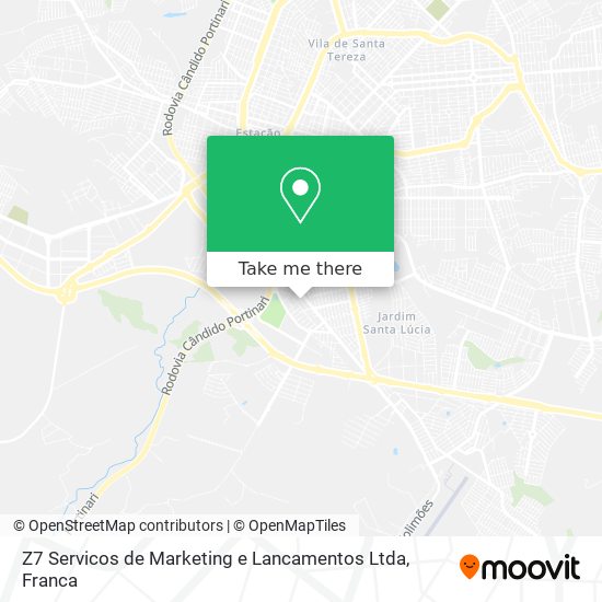 Z7 Servicos de Marketing e Lancamentos Ltda map