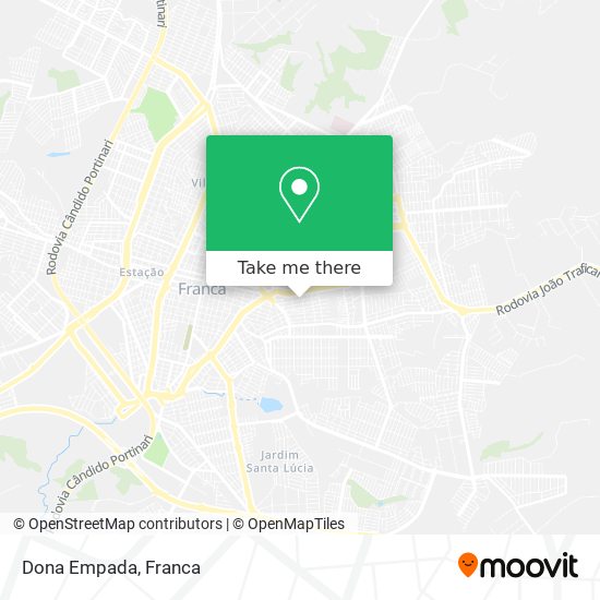 Dona Empada map