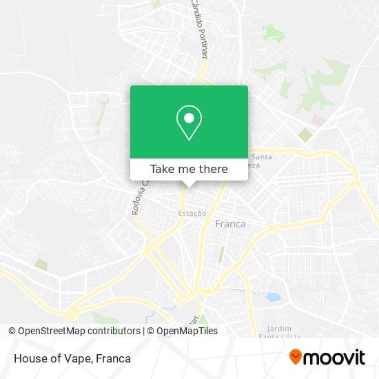 House of Vape map