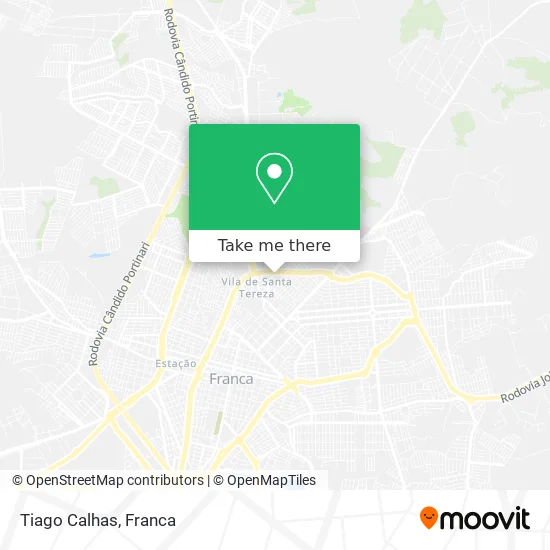 Tiago Calhas map