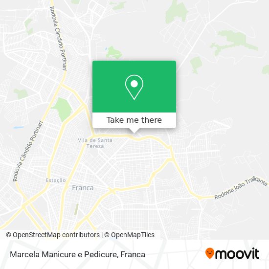 Marcela Manicure e Pedicure map