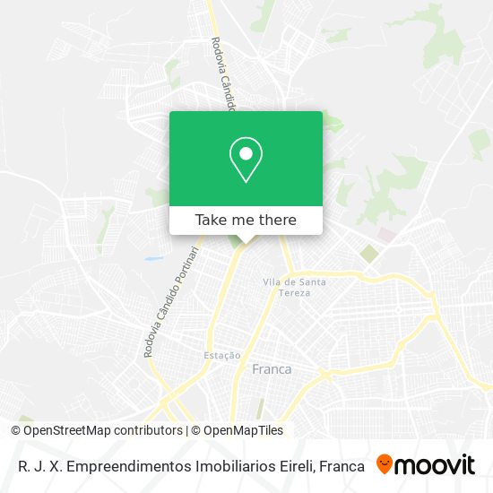 R. J. X. Empreendimentos Imobiliarios Eireli map