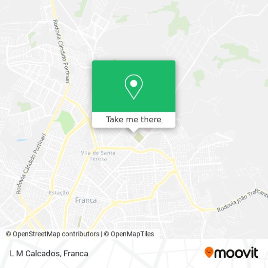 L M Calcados map