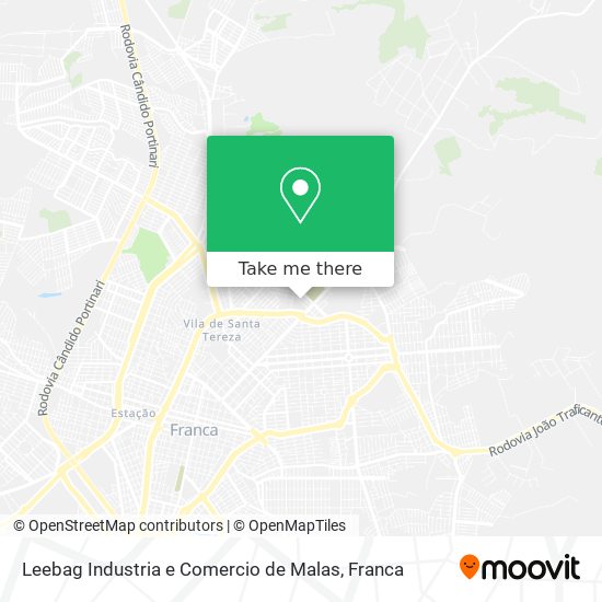 Leebag Industria e Comercio de Malas map