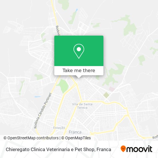 Chieregato Clinica Veterinaria e Pet Shop map