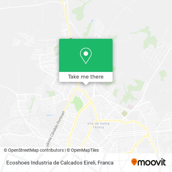 Ecoshoes Industria de Calcados Eireli map