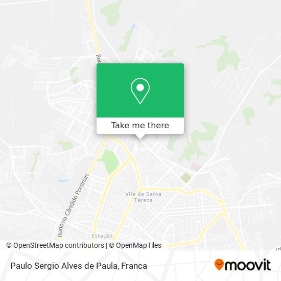 Paulo Sergio Alves de Paula map