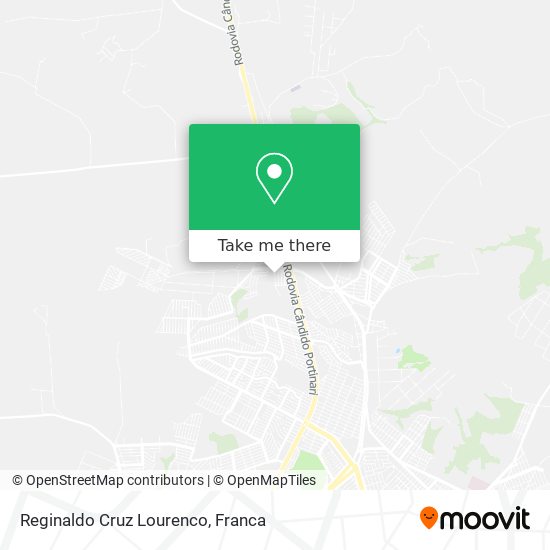 Reginaldo Cruz Lourenco map