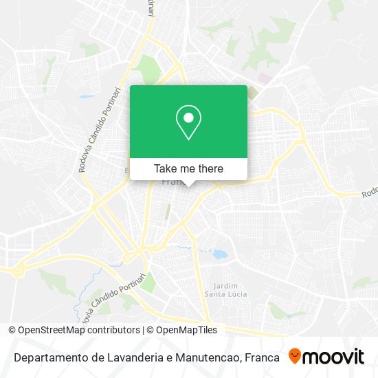 Departamento de Lavanderia e Manutencao map