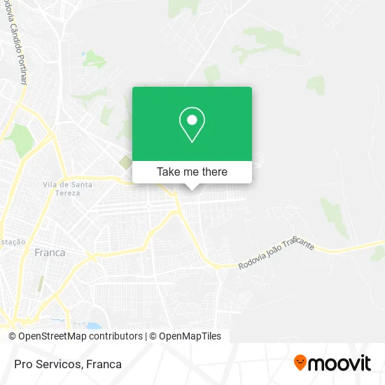 Pro Servicos map