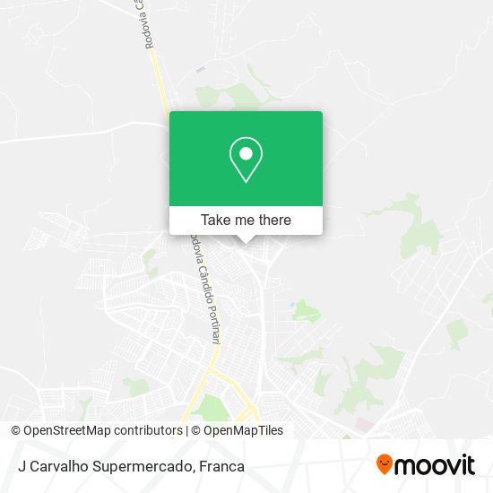 J Carvalho Supermercado map