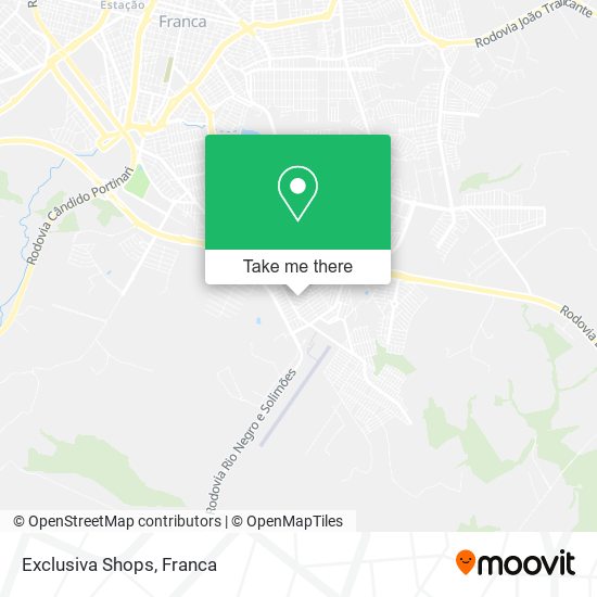 Exclusiva Shops map