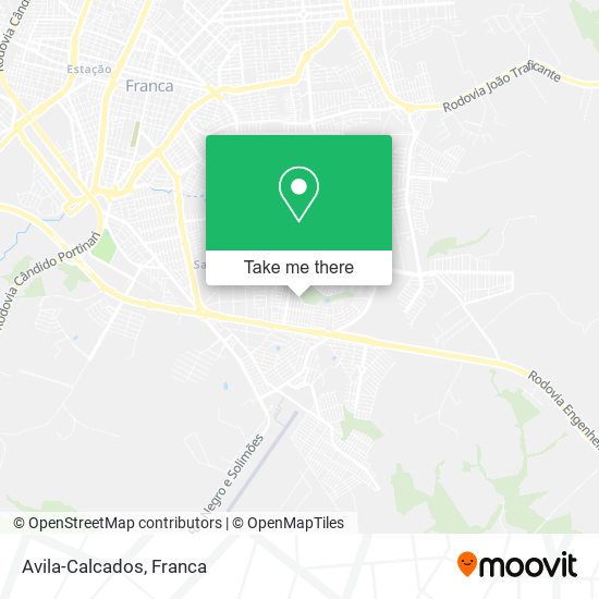 Avila-Calcados map