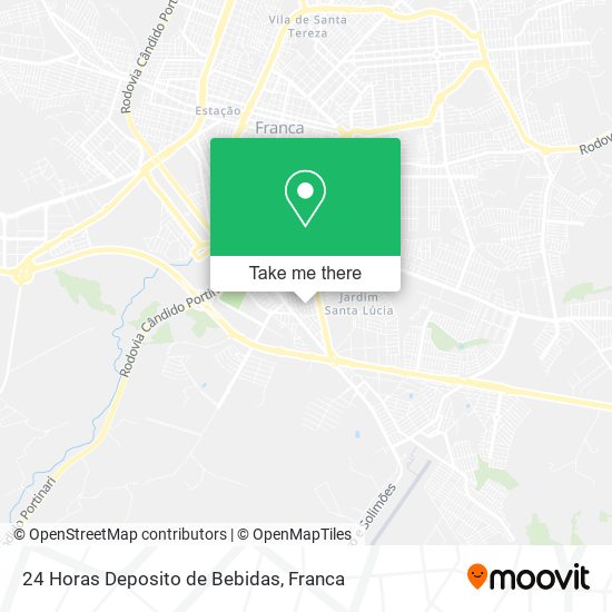 24 Horas Deposito de Bebidas map