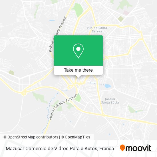 Mazucar Comercio de Vidros Para a Autos map