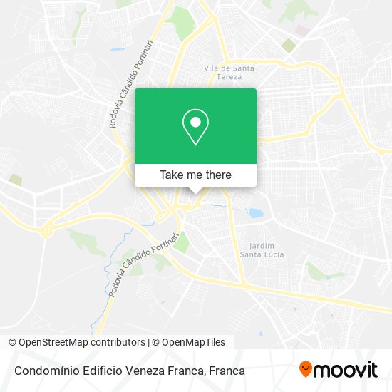 Condomínio Edificio Veneza Franca map