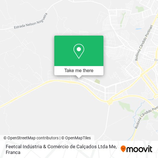 Mapa Feetcal Indústria & Comércio de Calçados Ltda Me