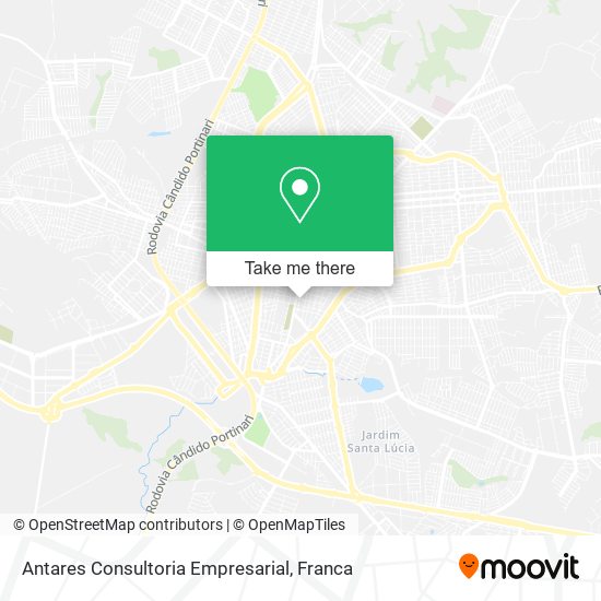 Mapa Antares Consultoria Empresarial