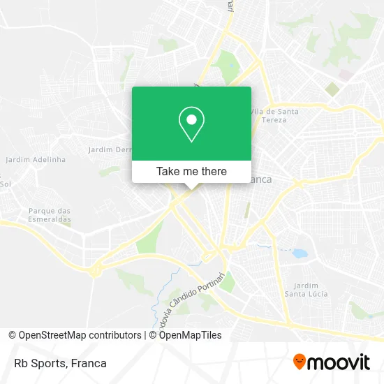 Rb Sports map