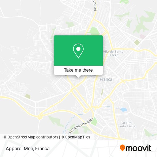 Apparel Men map