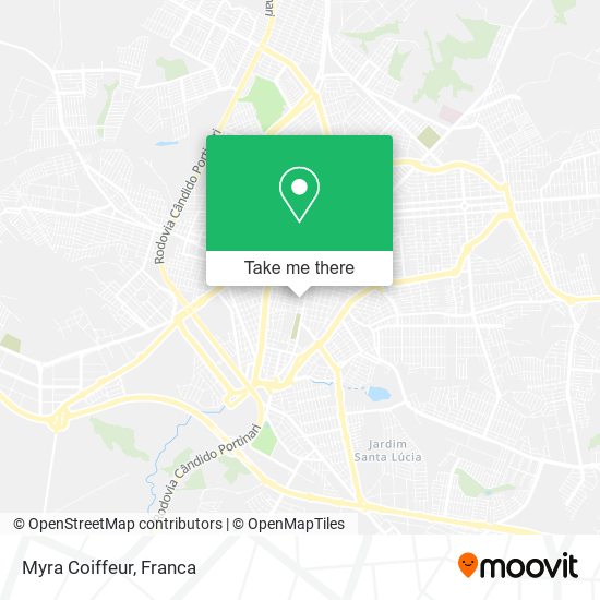 Myra Coiffeur map