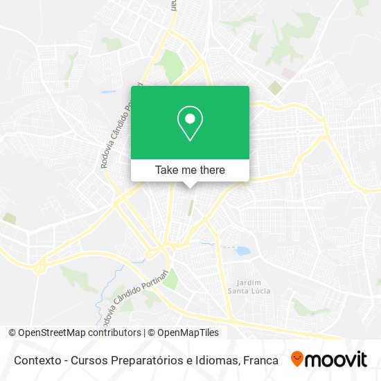 Contexto - Cursos Preparatórios e Idiomas map