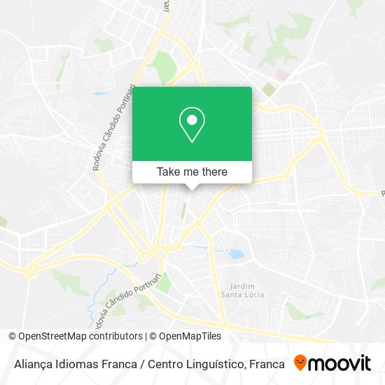 Aliança Idiomas Franca / Centro Linguístico map