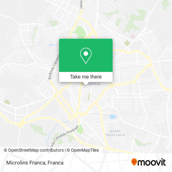 Microlins Franca map