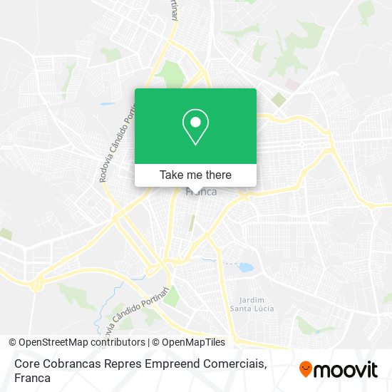 Mapa Core Cobrancas Repres Empreend Comerciais