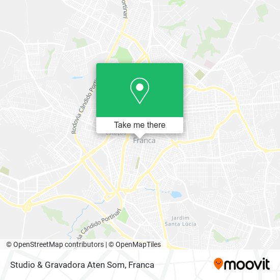 Studio & Gravadora Aten Som map