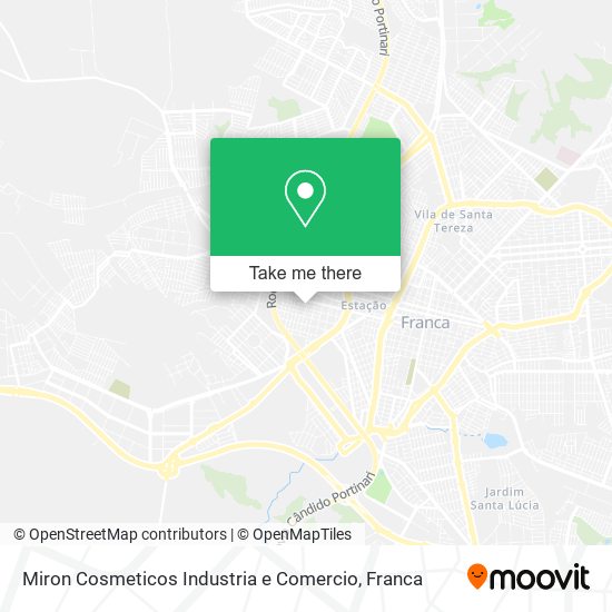 Miron Cosmeticos Industria e Comercio map