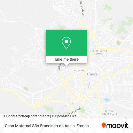 Casa Maternal São Francisco de Assis map
