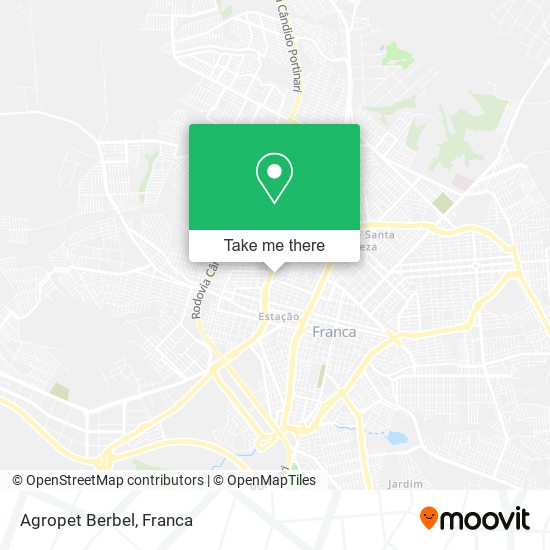 Agropet Berbel map